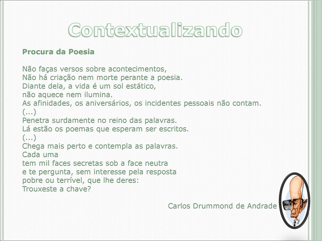 Carlos Drummond de Andrade. - ppt carregar
